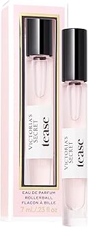 Victoria's Secret Tease Eau de Parfum Travel Spray, Notes of White Gardenia, Anjou Pear & Black Vanilla, Mini Perfumes for Women (0.23 oz)