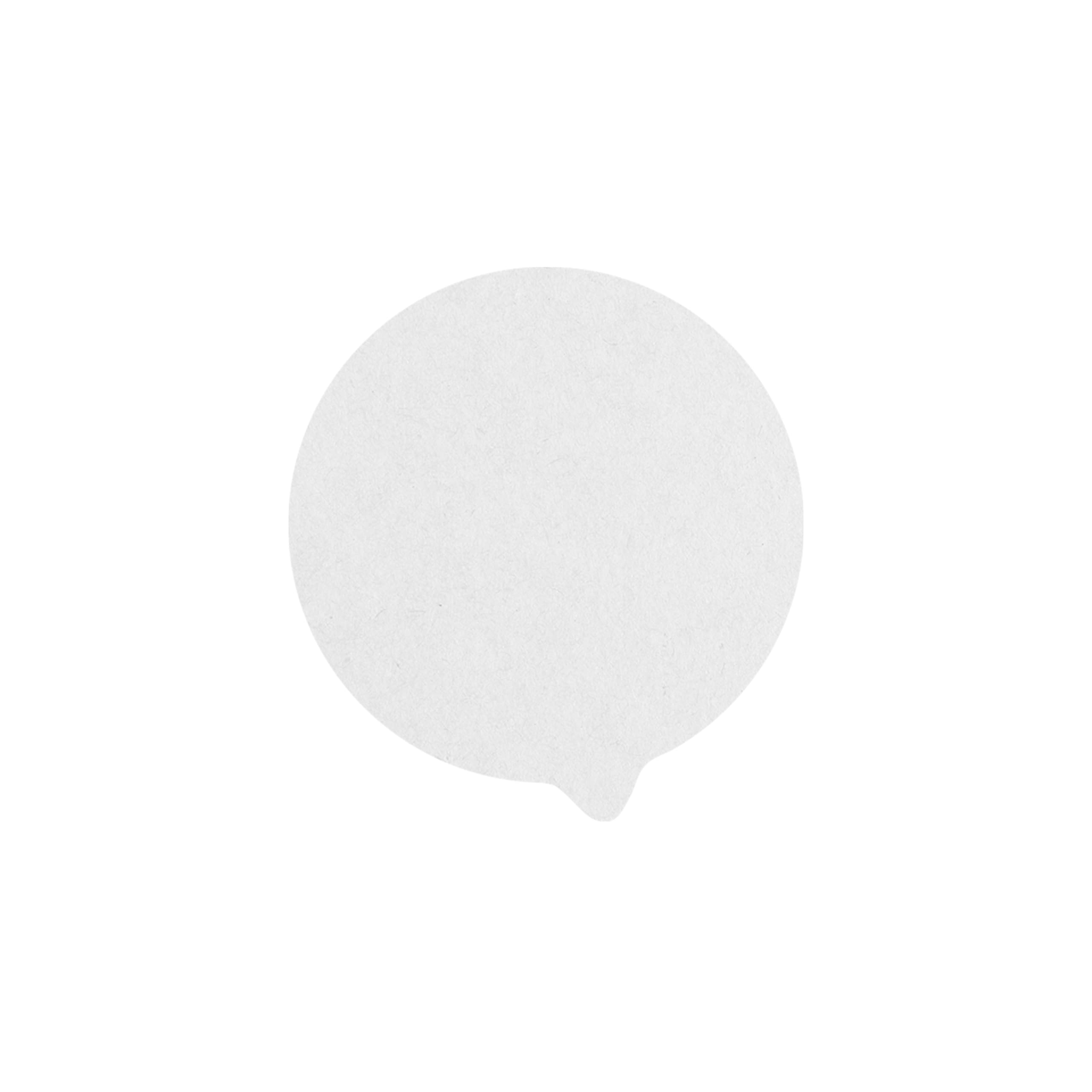 Packnwood White Paper Opercover, Disposable & Recyclable Paper Lid, Premium Takeout Food Containers Lid, Microwave Safe Hot & Cold Food Box Lids - D: 4.72in - 1000 Pcs