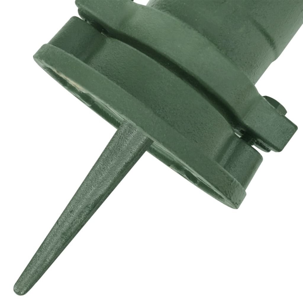 yorten Handschwengelpumpe Gartenpumpe Handpumpe Wasserpumpe Brunnenpumpe Gusseisen 65 x 40 x 15 cm Grün