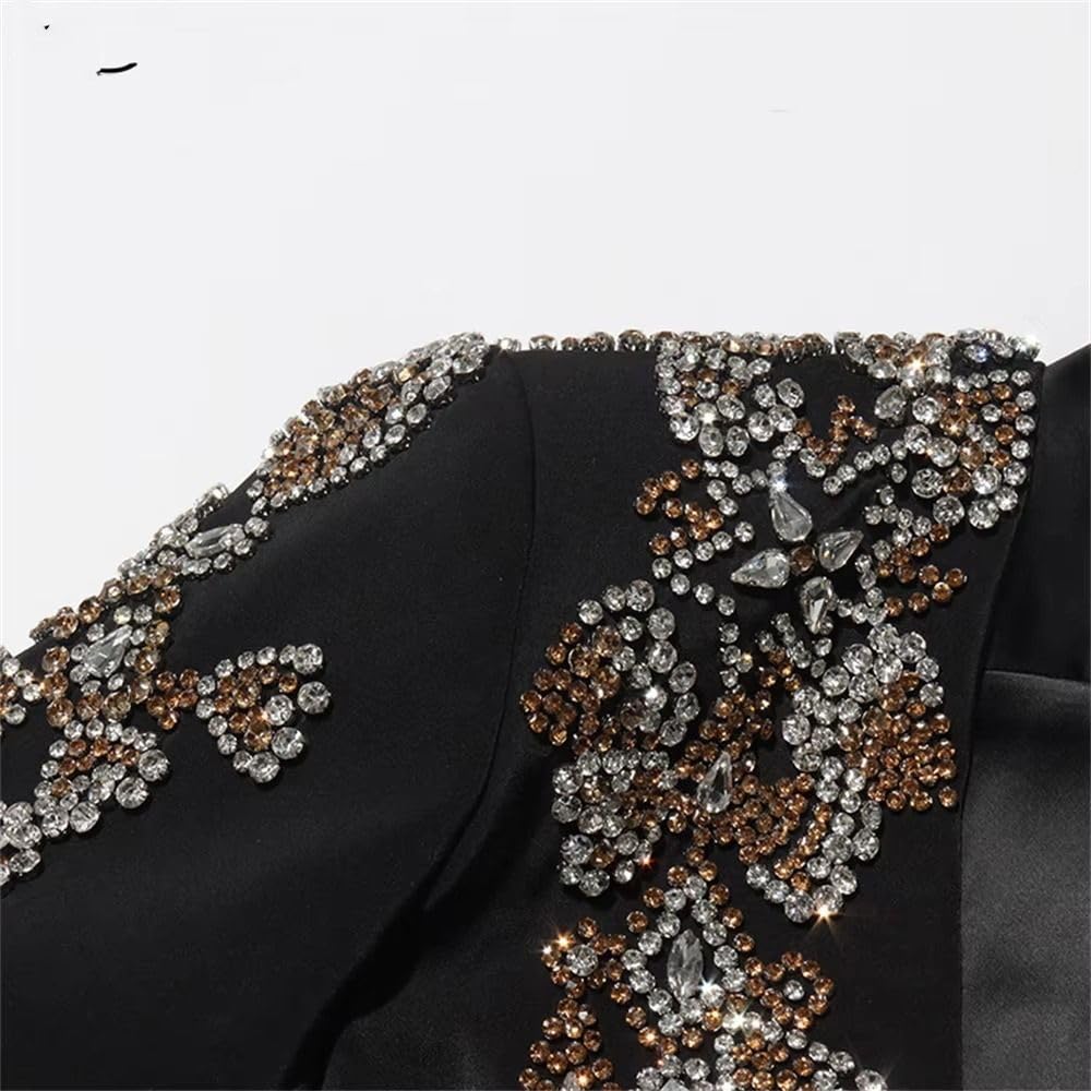 GUOYUXIAO Giacca Donna Formale Slim Fit, Giacca Professionale da Ufficio per Un Lavoro Elegante