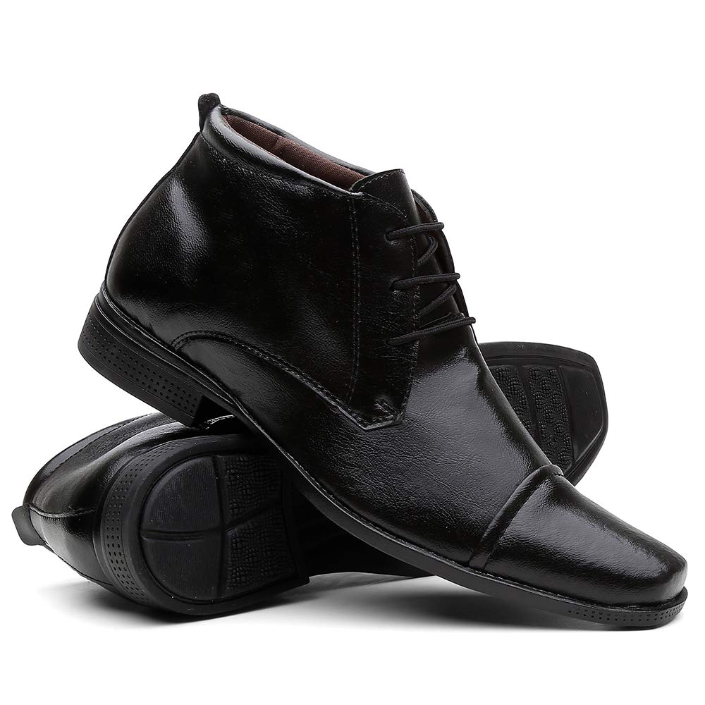 Sapato Social Masculino Cano Médio Em Couro Confortável em promoção! Veja a oferta e mais achadinhos de Botas & Coturnos Masculinos 6 Hoje é o melhor dia para comprar Sapato Social Masculino Cano Médio Em Couro Confortável com aquele preço maroto! Promoção! Aproveite a oferta! 6