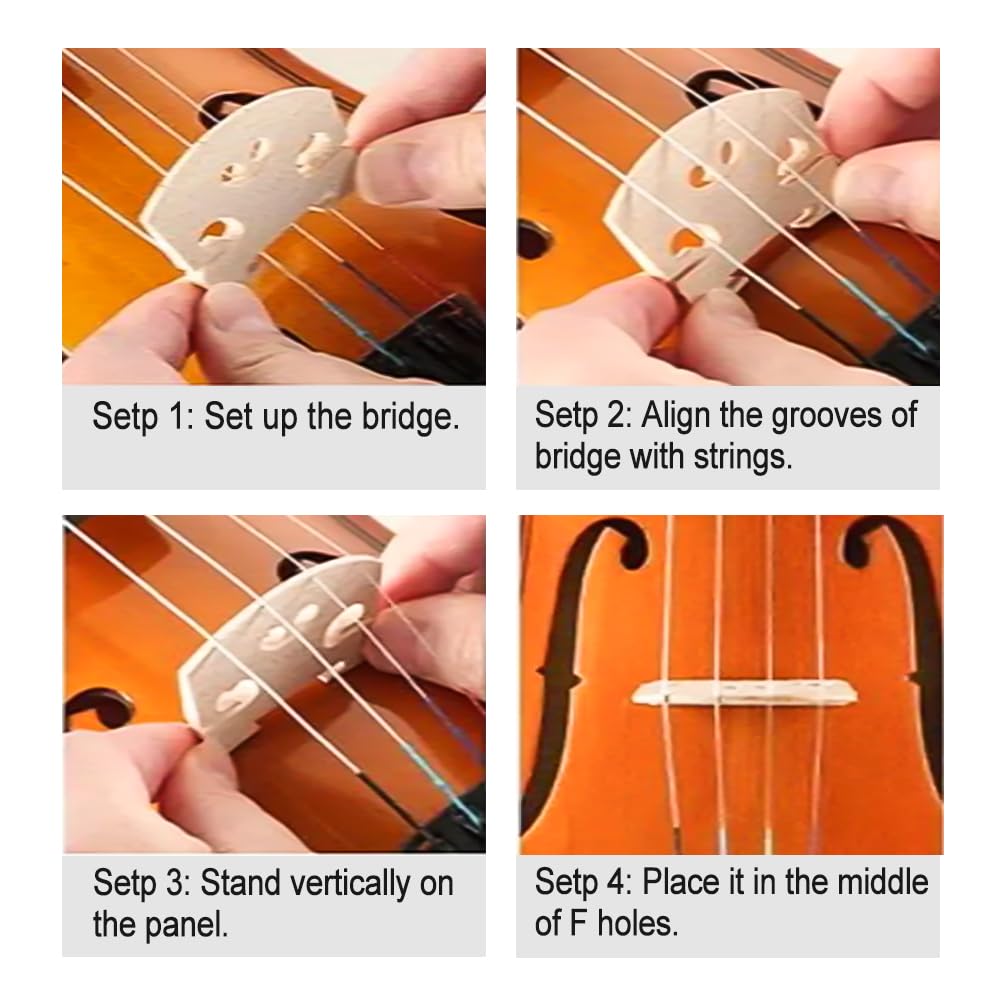 Violino elettrico / acustico 4/4 full size a 5 corde in abete massello d'acero con accessori in ebano, perfetto per palco con custodia, arco, cavo, colofonia, ponte, spalliera, panno per la