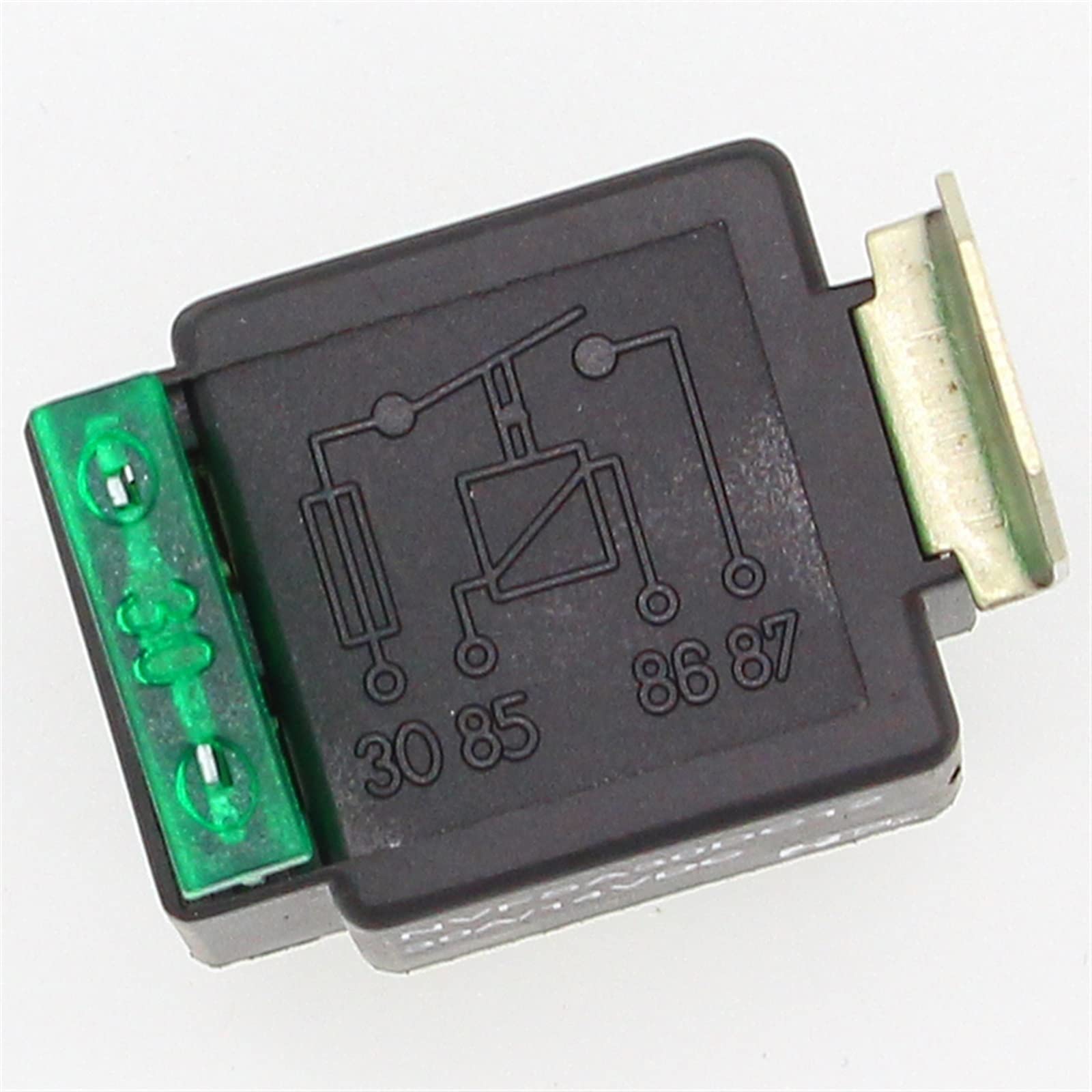 Accessori elettronici Relè Relè automatico a 4 pin 30A di alta qualità con fusibile, relè tensione bobina 12VDC
