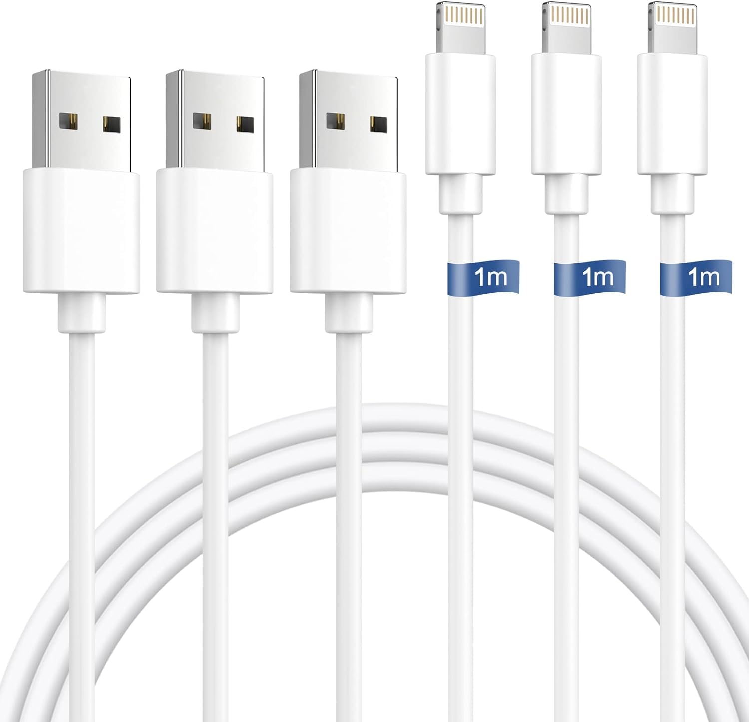 Amazon.co.jp: iPhone 充電ケーブル 1m 純正 ipad ライトニング  