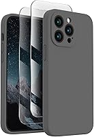Vista 130 de FireNova Designed for iPhone 13 Pro Max Case, Silicone [Camera Protection] Phone Case with [2 Screen Protectors], Soft Anti-Scratch Microfiber Deep