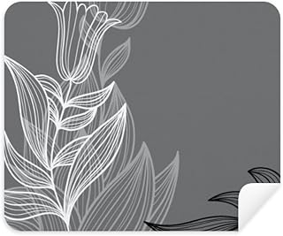 Flower s Colorful Art Grain Cleaning Cloth Screen Cleaner 2pcs Suede Fabric