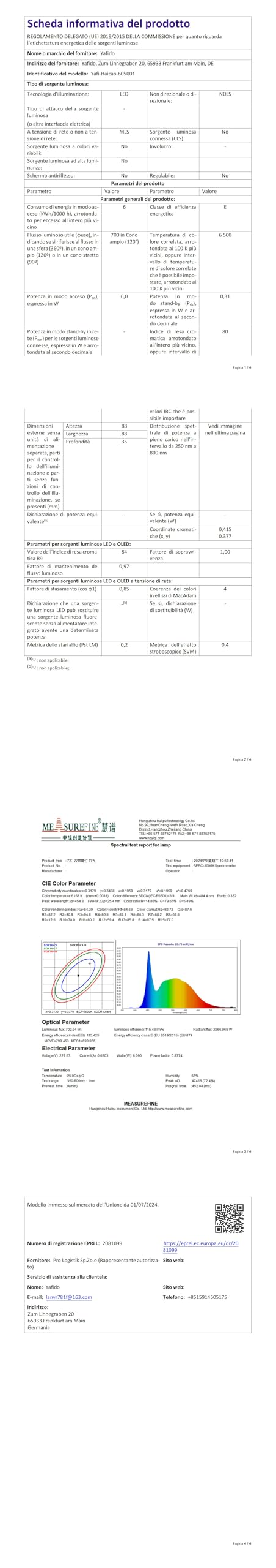 Set 12 Faretti LED Incasso Cartongesso Dimmerabili - 5W, 220V, 3 Temperature Colore, IP44 - Foto 8