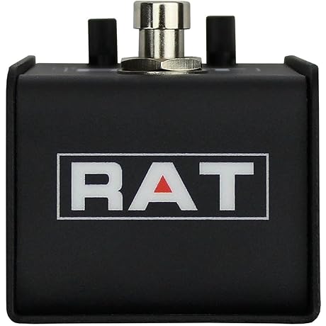 Lil' RAT Distortion/Fuzz/Overdrive Pedal: Amplify Your Guitar with Legendary Grit
