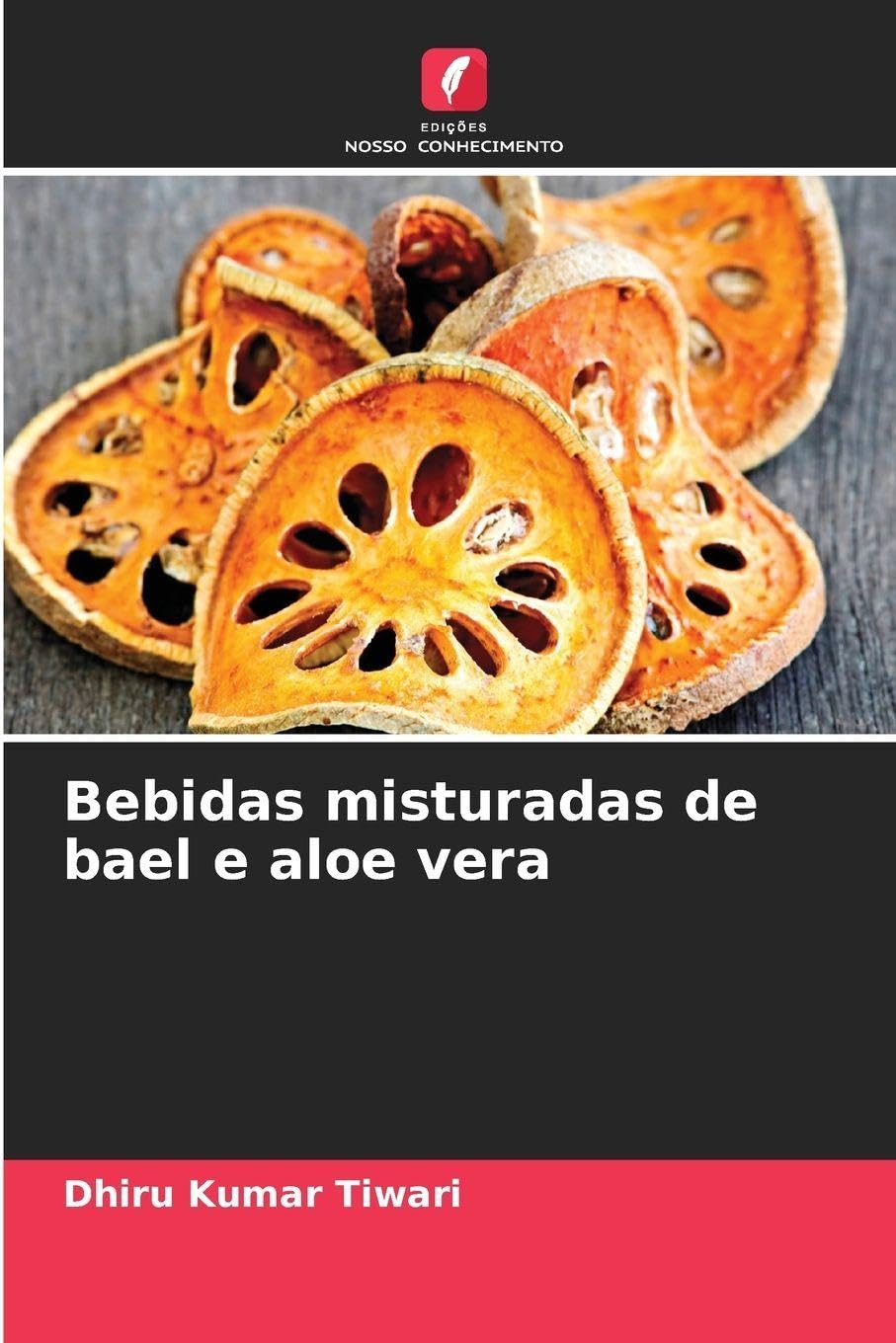 Bebidas misturadas de bael e aloe vera