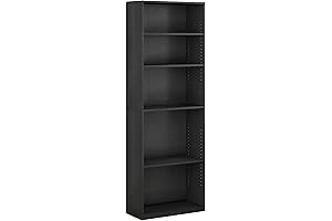 Furinno Jaya 5-Shelf Bookcase - Space-Saving Storage Solution