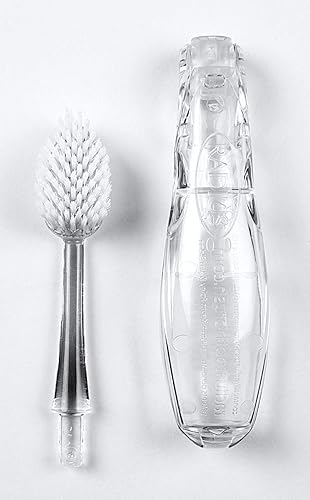 Miniatura 5 de RADIUS Tour Travel Brush & Case con cabezal de cepillo reemplazable, cepillo de dientes aceptado por ADA para mejorar la salud de las encías, humo,