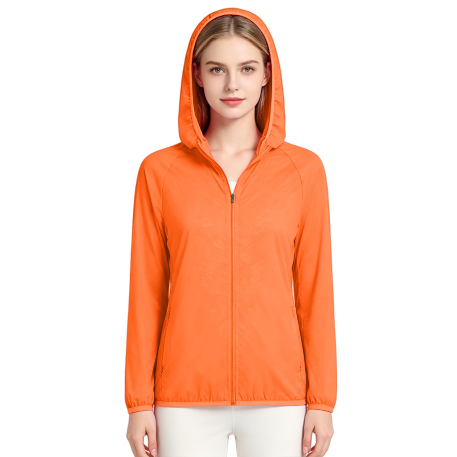 Chubasquero para mujer, resistente al agua, transpirable, chaqueta de entretiempo con capucha, plegable, deportiva, cortavientos, senderismo, chaqueta para exteriores, trekking, chaqueta softshell