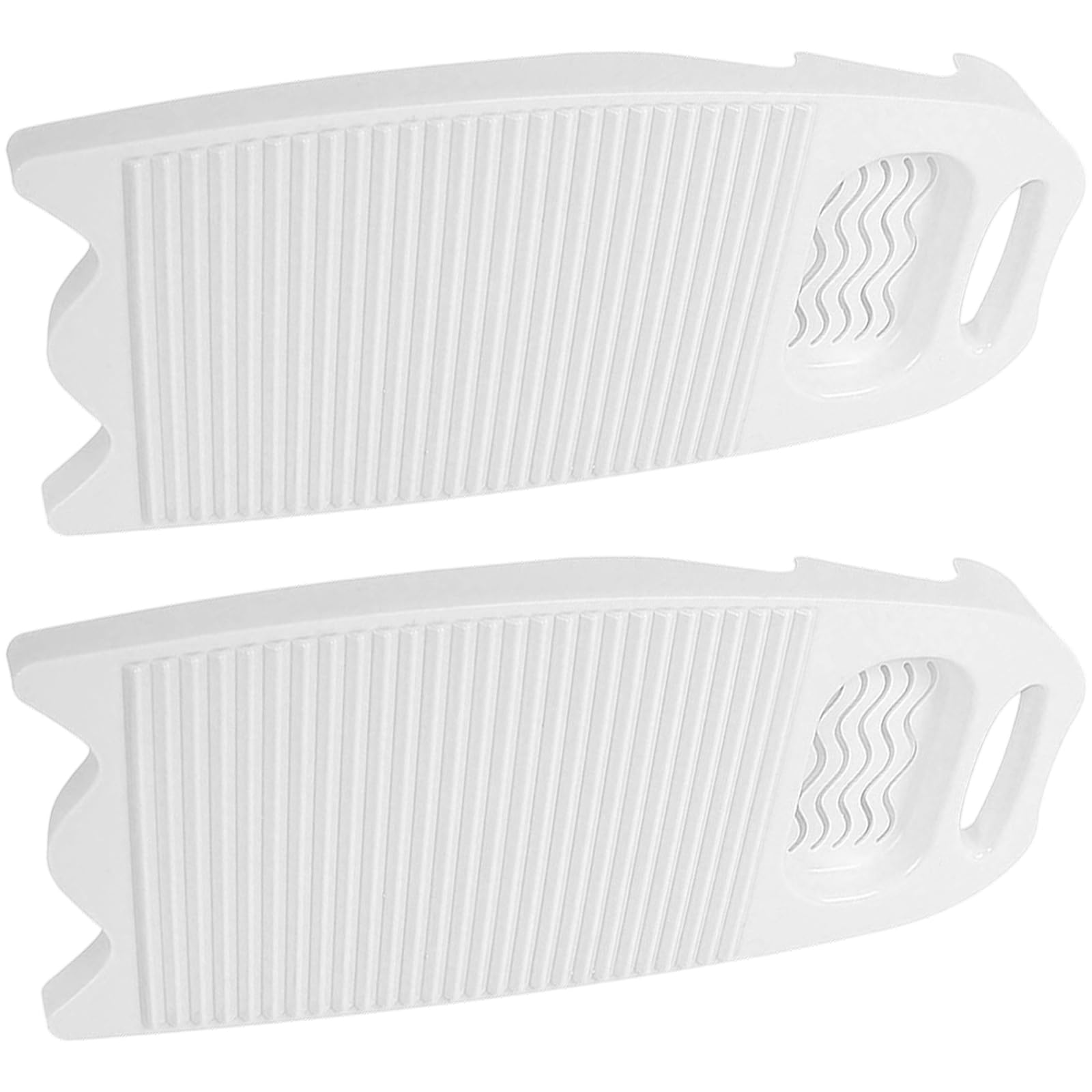 PANGBOER Hand Wash Board Thickened Structure Texture Scrubbing Laundry Household Cleaning Essential 2PCS Household Wash
