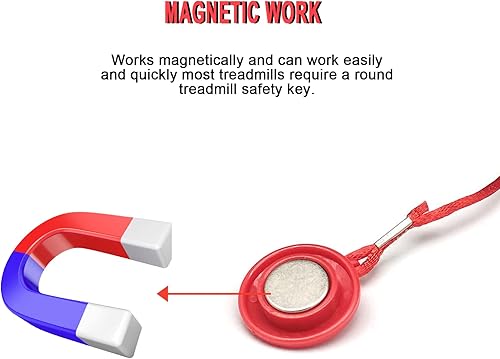 Miniatura 3 de Interruptor de seguridad magnético, cinta de correr universal, bloqueo magnético, parada de emergencia, accesorios para la mayoría de las cintas de