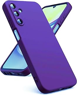 Silicone Case High Quality Padded Inside with Full Camera Protection for Samsung Galaxy A26 (Purple)