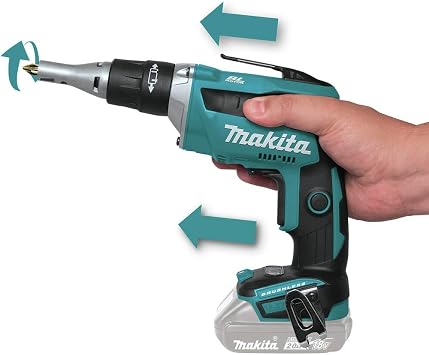 Makita XSF04Z 18V LXT Lithium-Ion Brushless Cordless 2, 500 Rpm Drywall Screwdriver, Tool Only