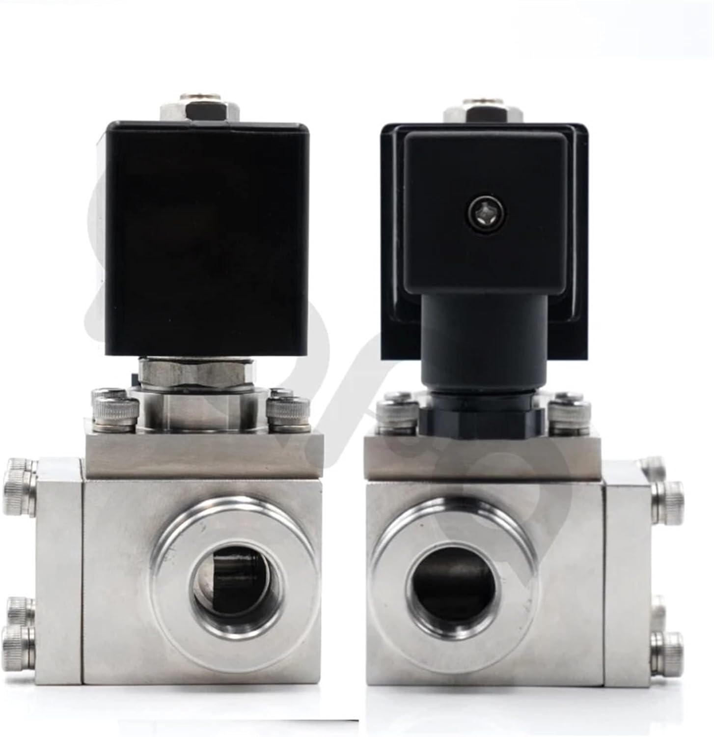 304 Stainless Steel High Pressure Car Wash Solenoid Valve 0~300 Bar NC Normally Closed Solenoid Valve 3/8"-1" NPT BSP 2 Way(1/2",NPT_AC110V_NORMALLY CLOSED)