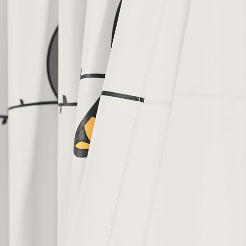 Miniatura 4 de Lush Decor Rowley Birds - Cortinas de pájaros para oscurecer la habitación, juego para sala, comedor, dormitorio (par), 52 pulgadas de ancho x 95