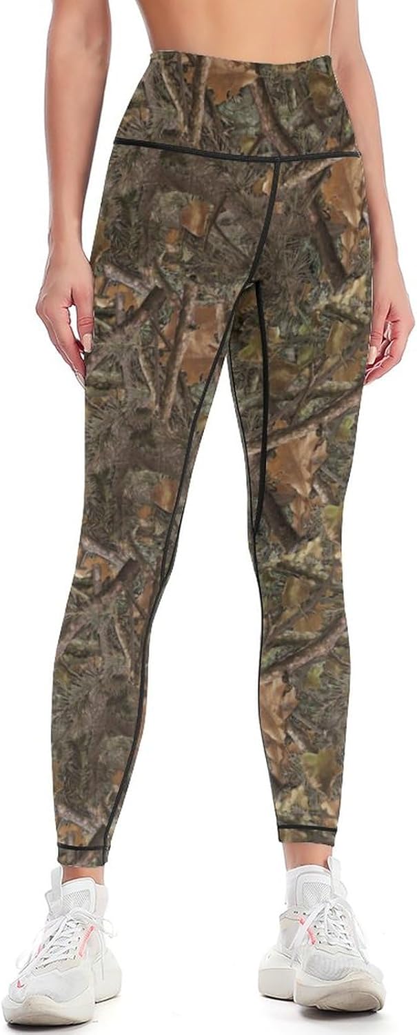 High Waisted Yoga Pants for Women 4-Way Stretch Soft Running Workout Leggings Athletic Yoga Pants