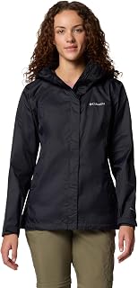 Columbia Women's Arcadia II Waterproof Packable Rain Jacket - Breathable Shell