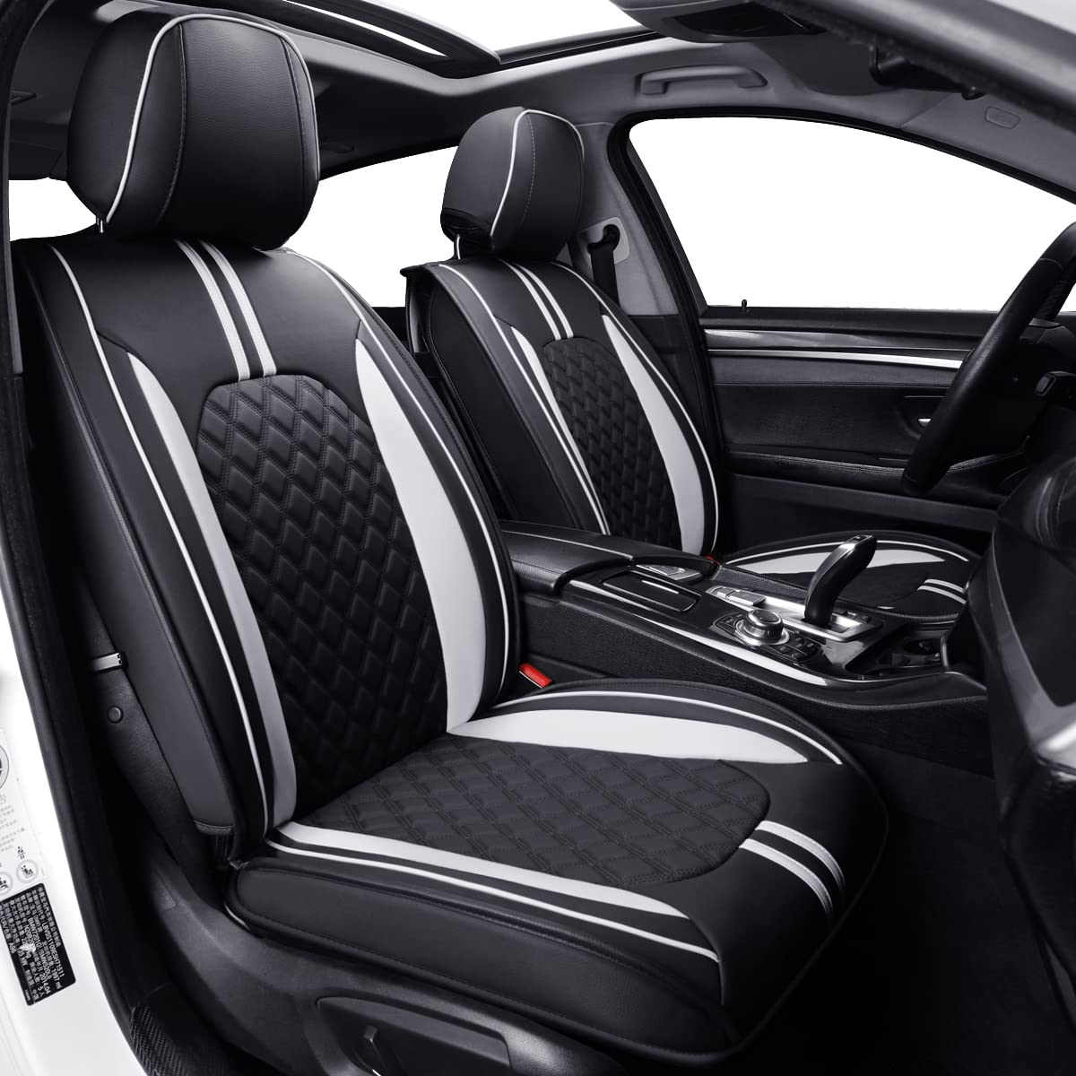 ックのため LUCKYMAN CLUB Breathable 5 Car Seat Covers Fit for Most SUV Sedan