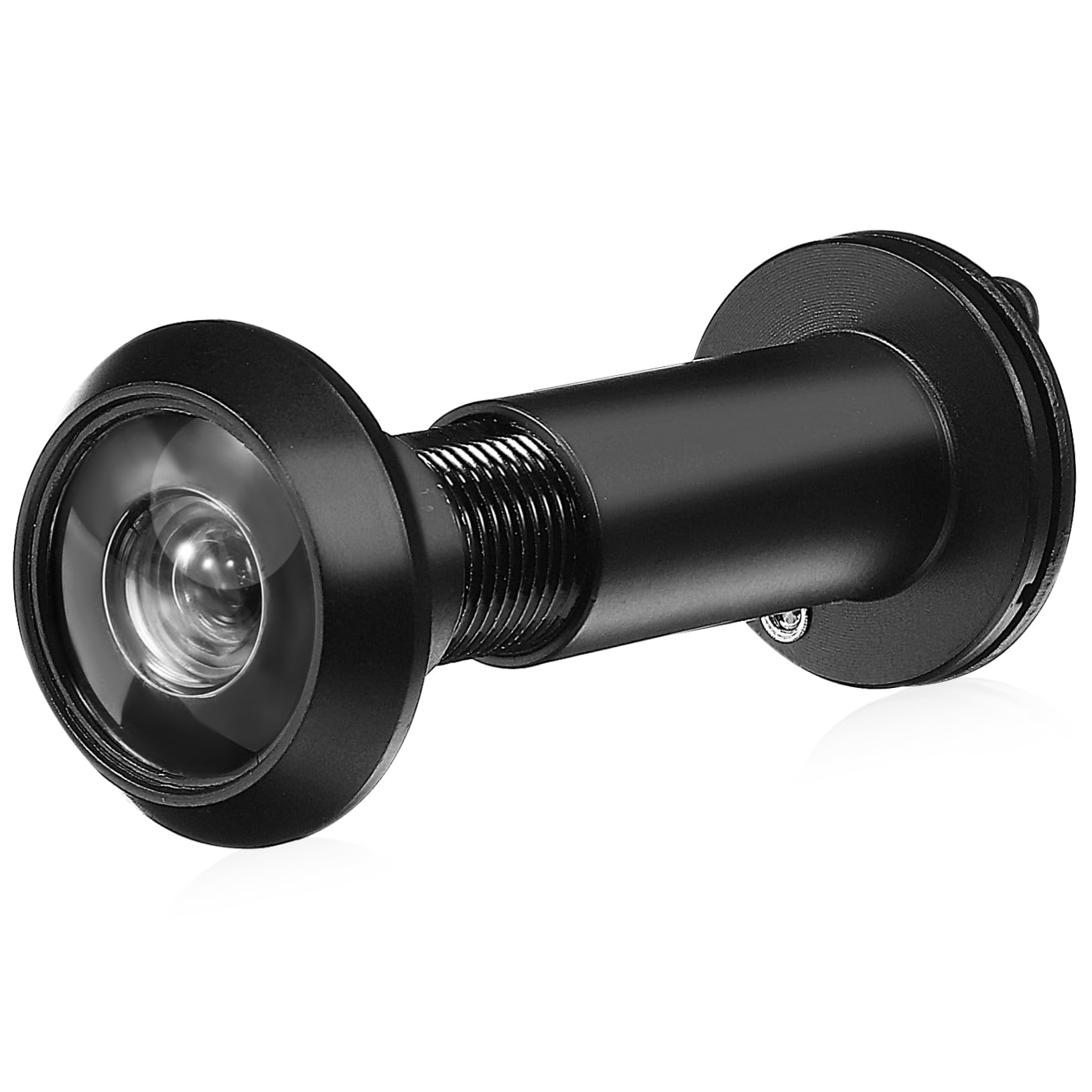 QUMIIRITY Mirilla Digital de Puerta de Gran 220 Acero Inoxidable Ajustable de Privacidad para Hogar y Oficina de Alta Definición 1