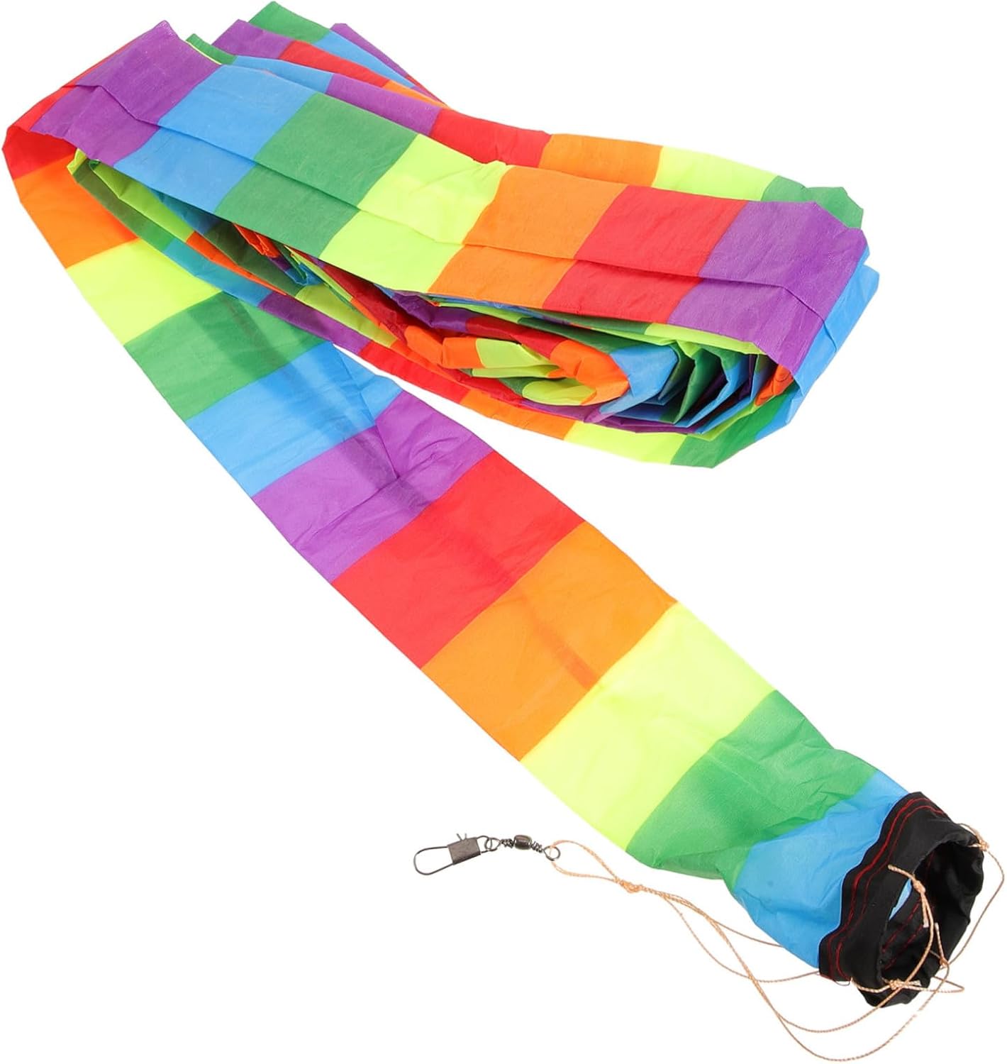 Abaodam 3pcs Vivid Kite Tail Fabric Ribbon Kite Decoration Tail Accessory Connector
