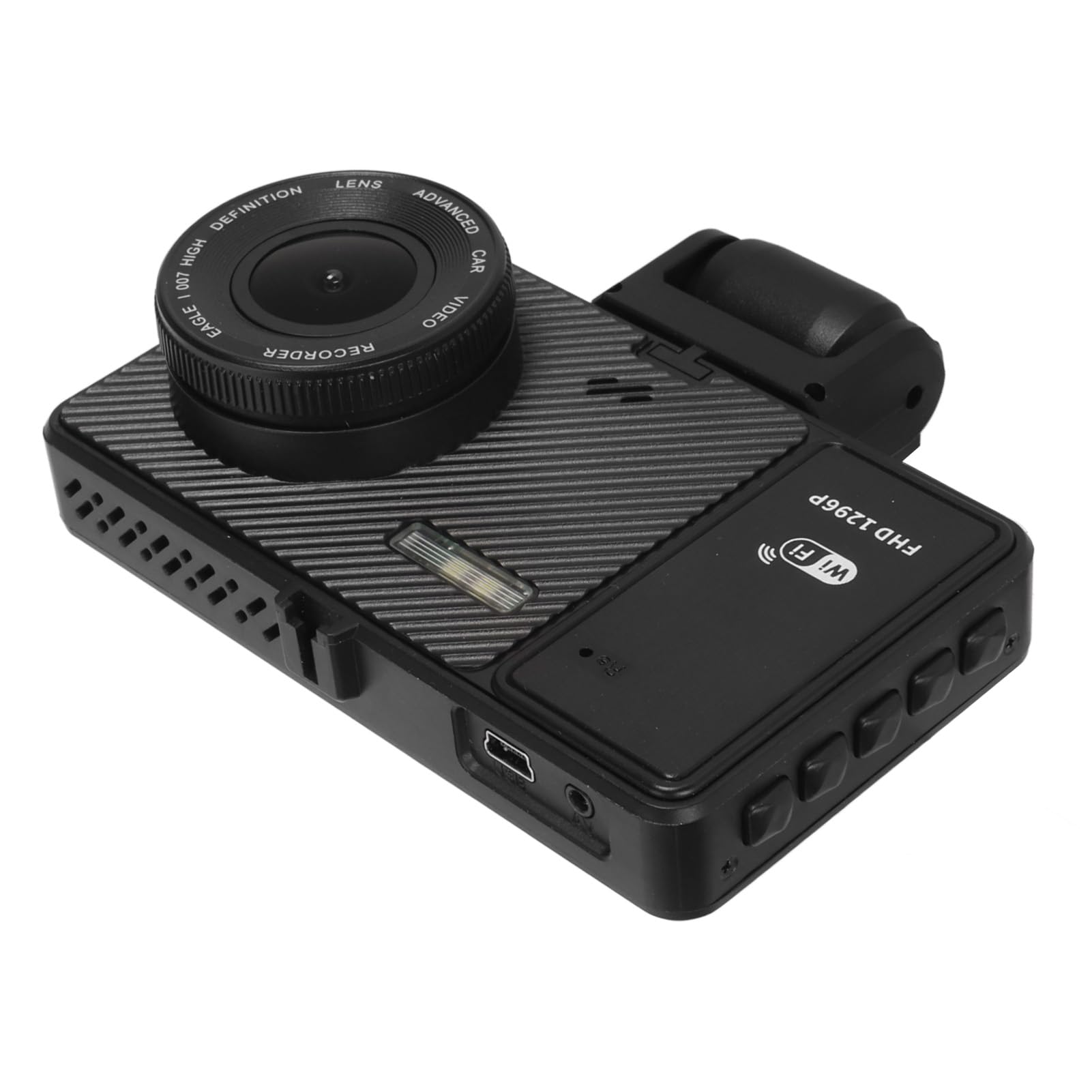 Grabadora de Cámara de Salpicadero de Coche 2K HD de Triple Lente con Visión Nocturna y Pantalla IPS de 3,9, Grabadora de Conducción Ultra HD, Cámara de Salpicadero de