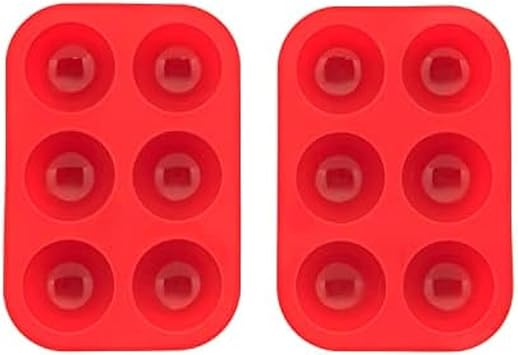 Chicago Metallic Hot Cocoa Bomb Molds, Set of 2, Red