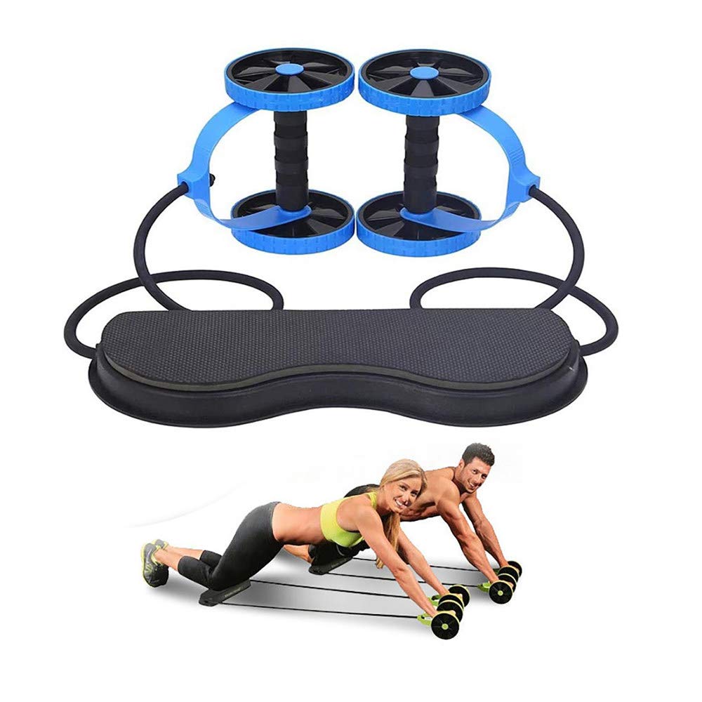 QSTDGVPW Corde Anti-Chute Pour Roue Abdominale – Accessoire Sécurité Fitness, Renforcement Abdos Efficace Et Confortable