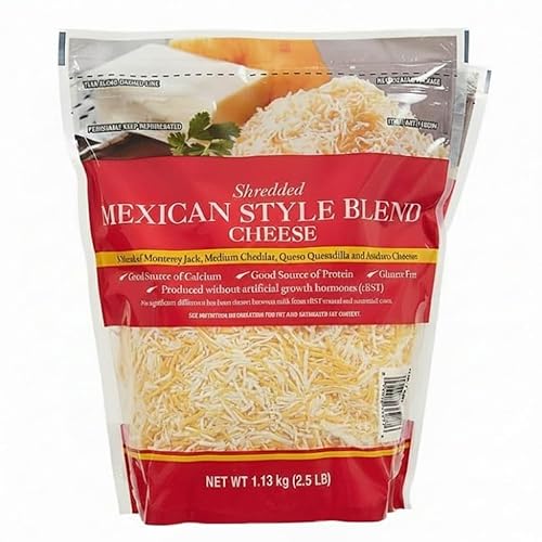 Mexican Style Four Cheese Blend, Shredded | Monterey Jack, Medium