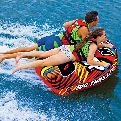 Wow Sports Towable Deck Tube For Boating, 1 - 4 Person Options #TOP2