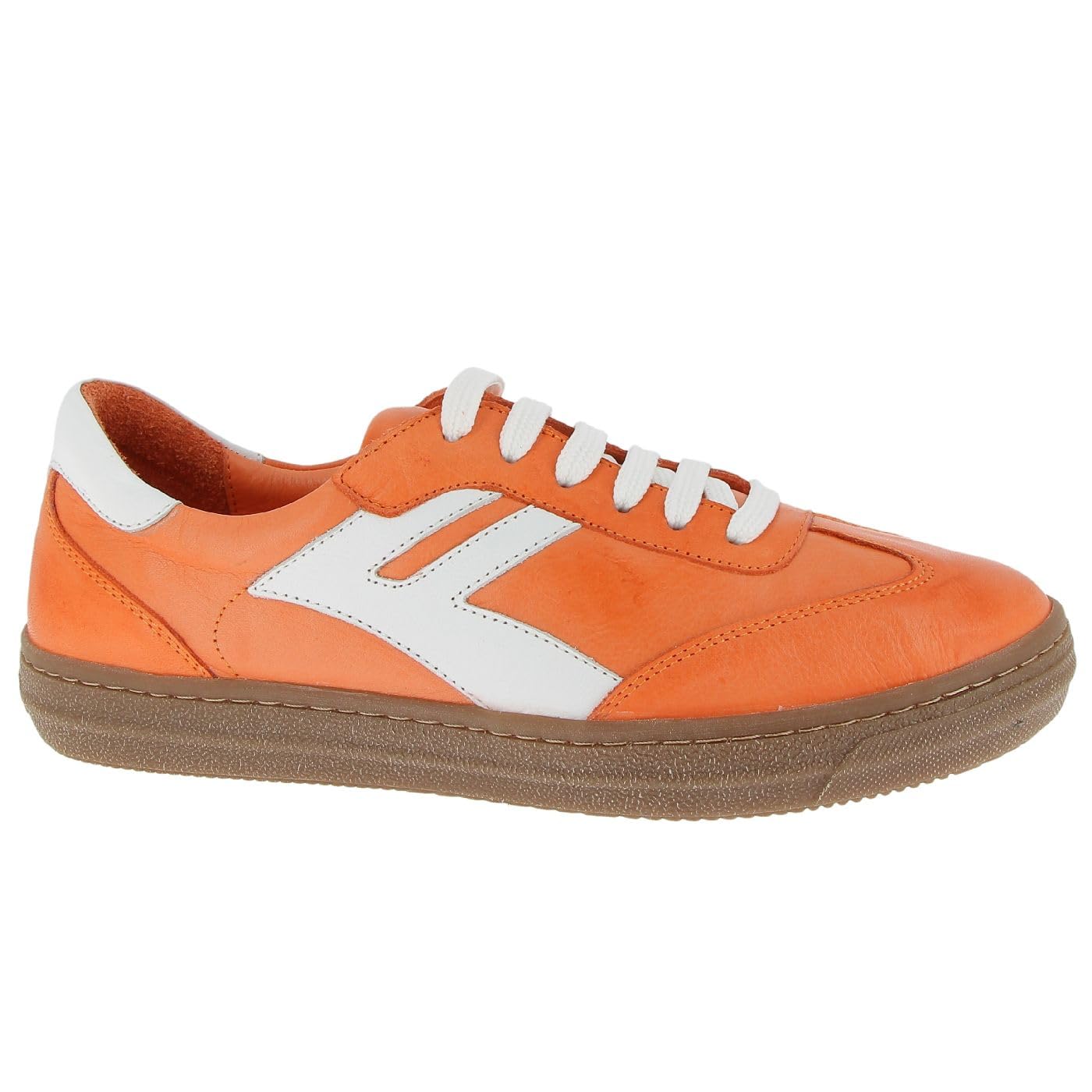 Andrea Conti Women's Damen Low Top Sneaker Freya, Papaya White Dark Gum, 9 UK