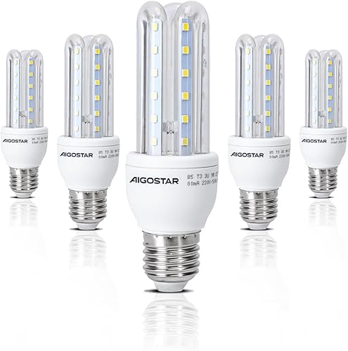 Pack 6 Bombillas LED E27 9W 2700K — Luz Cálida