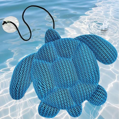 Banax Turtle Hot Tub Scum Absorber - 3D Honeycomb Hot Tub Sponge for Oil Residues & Foam Removal Reusable Floating Oil Absorber Compatible with All Jacuzzi/Pool Types