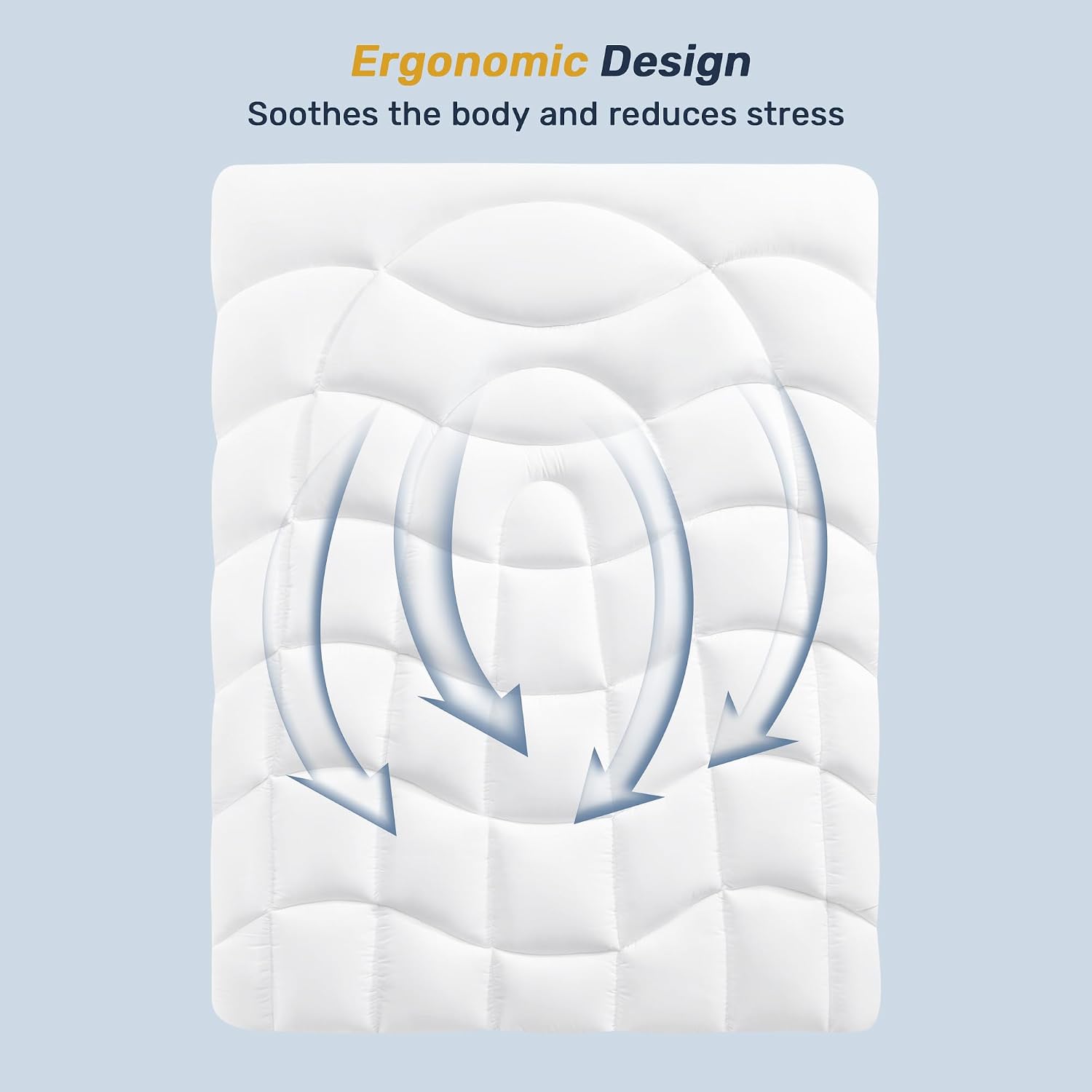 Unikome Waterproof Twin Mattress Pad, Certified for Safer Chemicals Cover