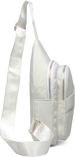 Miniatura 107 de EVANCARY Bolso bandolera pequeño para mujeres y hombres, mochila bandolera para viajes, al aire libre, senderismo Gris profundo