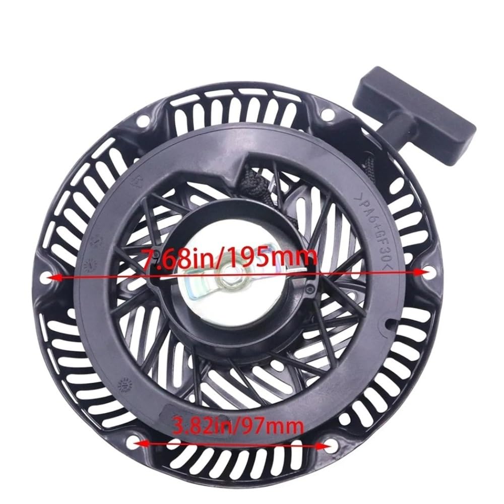 Jardinería Conjunto de Arranque de tracción for cortacésped, desbrozadora, Apto for Motor CH440, reemplazo 17 165 11 S 17165 11-S 22-S 22