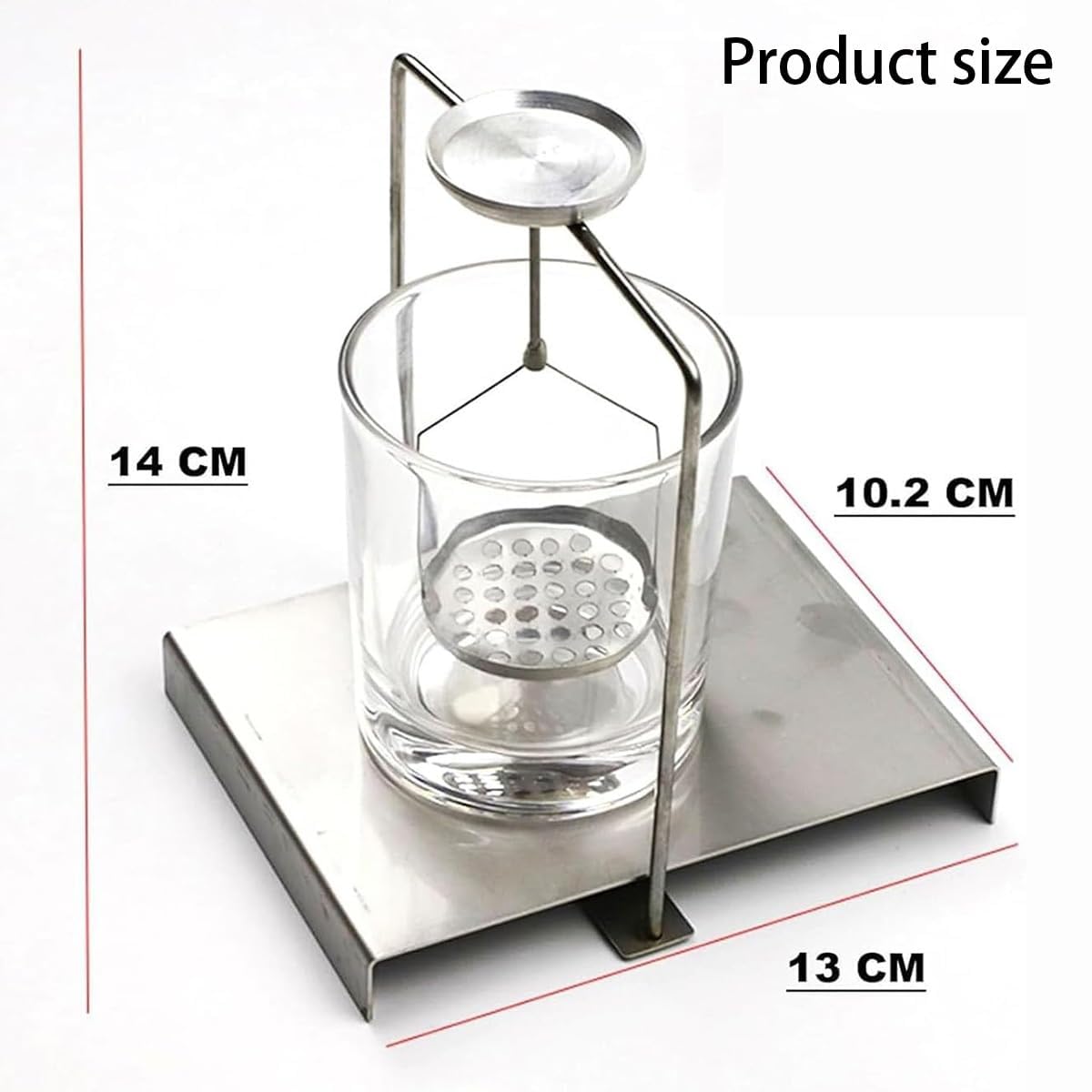 Kit de détermination de la densité de précision pour liquides et solides, cadre d'équilibre par gravité spécifique au laboratoire pour des mesures précises
