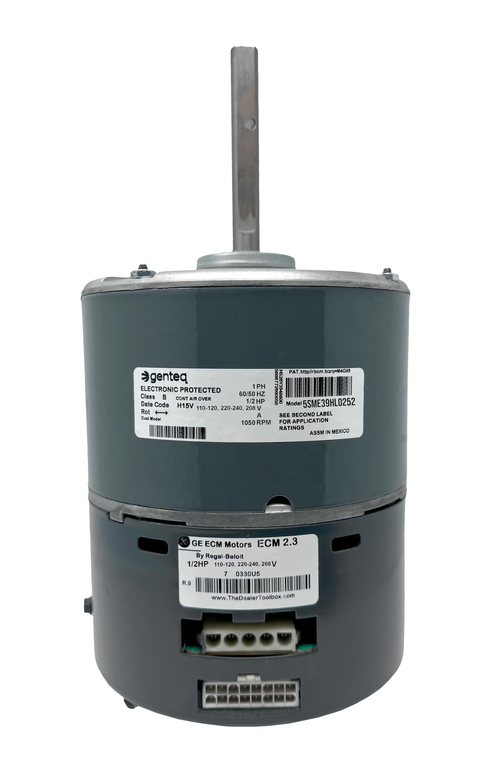 Amazon.com: 5SME39HL0252 Blower Motor ECM 2.3 1/2 HP : Automotive