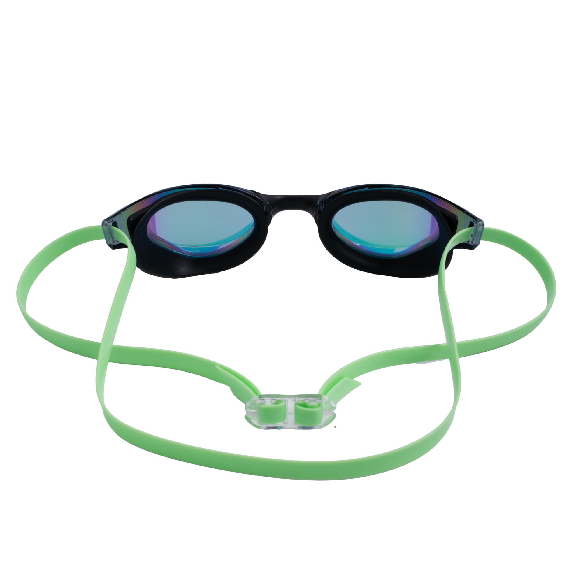 Clear'r VICTOR Schwimmbrille Erwachsene - Anti-Fog UV-Schutz Verspiegelte Gläser mit Panoramablick 4 Austauschbare Nasenteile