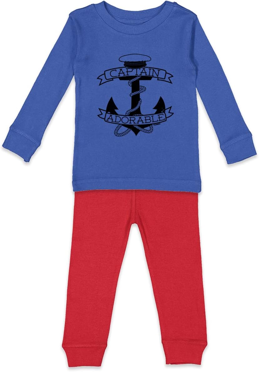 Tcombo Captain Adorable - Cute Funny Kids Shirt & Pants Set