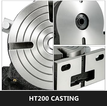8 Precision Horizontal and Vertical Rotary Table NEW, May Vary