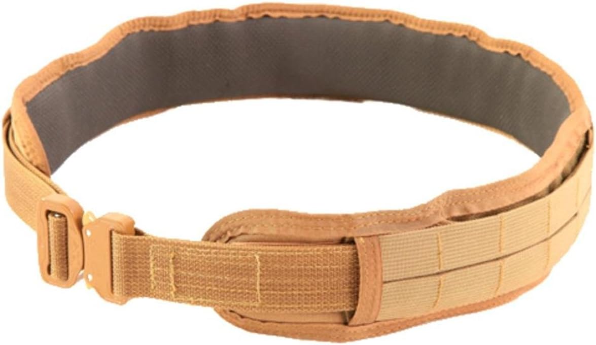 HSGI Slim Grip Padded Belt - Small 30.5" end to end, previously small Belt - Coyote Brown