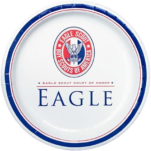 Eagle Scout Court Of Honor Luncheon Plates, 25pk