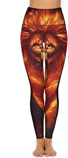 Elastic High Waisted Yoga Pants, Adult Stretchy Breathable Tummy Control Leggings for Workout, Daily Wear
