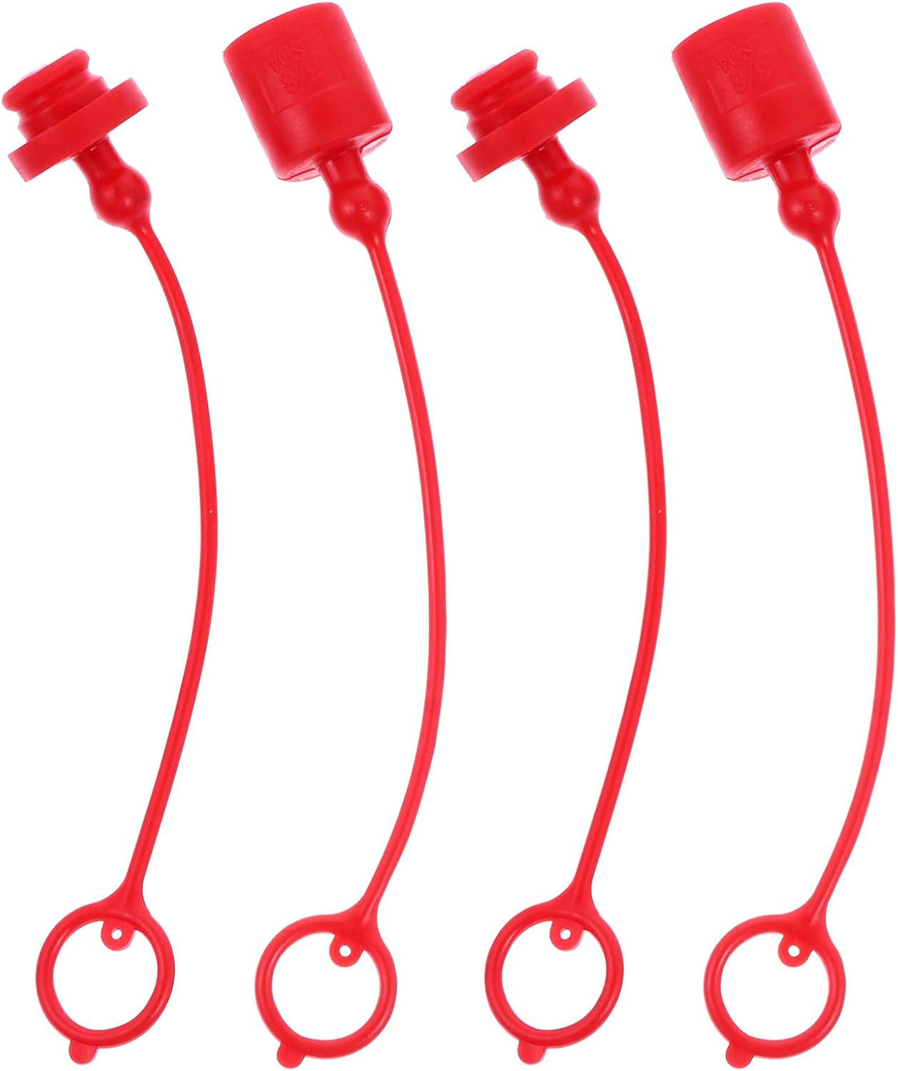 TEHAUX Hydraulic Coupler Dust Cap, Quick Connect Hydraulic Cap