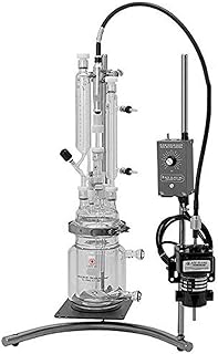 ACE GLASS 6539-310 Series 6539 General Purpose Benchtop Reactor, All-in-one, Jacketed, 11 Ace-Thread Connections on Jacket Inlet/Outlets for use with 3/8