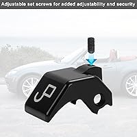 Vista 3 de Kit de reconstrucción de pestillo superior convertible para Mazda Miata Billet Aluminio (NEGRO)