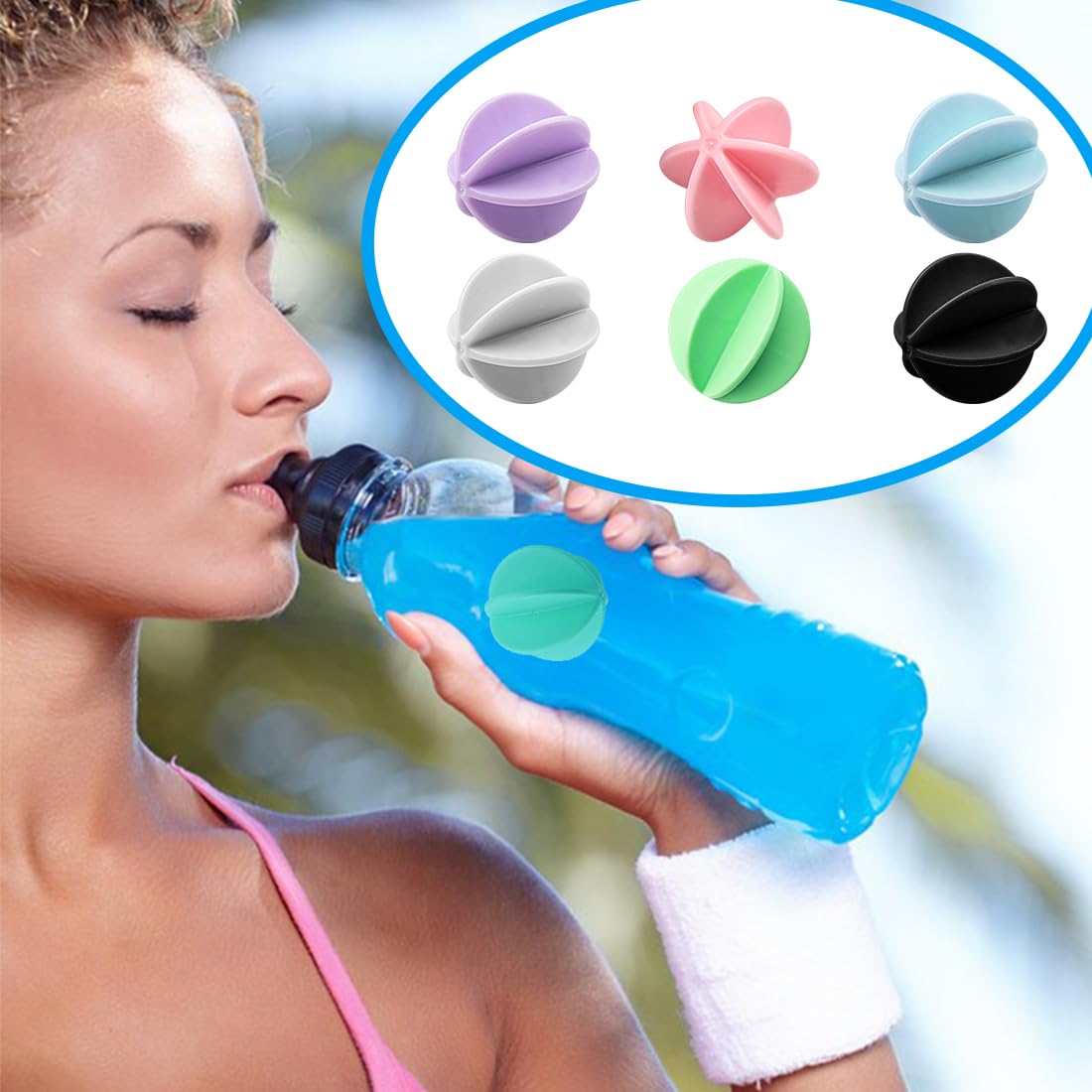 12 bolas mezcladoras para batidos de proteínas, vaso agitador de proteínas, vaso agitador de bolas para coctelera (1.5 pulgadas) 4